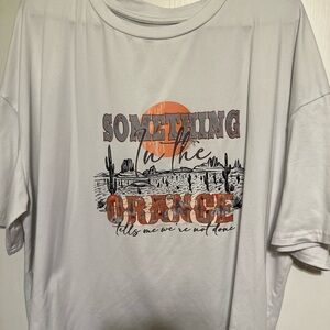 Graphic Print White T-Shirt